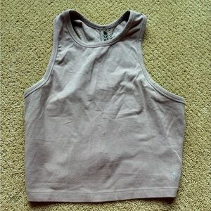 SAVVI Tan tank top